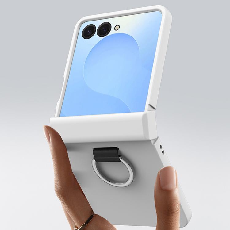 Three Parts PC Skin Feel Shockproof Phone Case with Ring