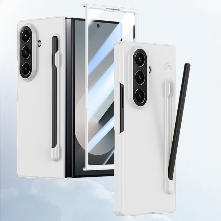 Integrated Skin Feel PC Phone Case with Pen / Pen Box, For Samsung Galaxy Z Fold7 5G