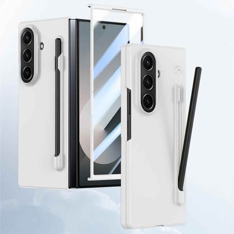 Integrated Skin Feel PC Phone Case with Pen / Pen Box, For Samsung Galaxy Z Fold7 5G