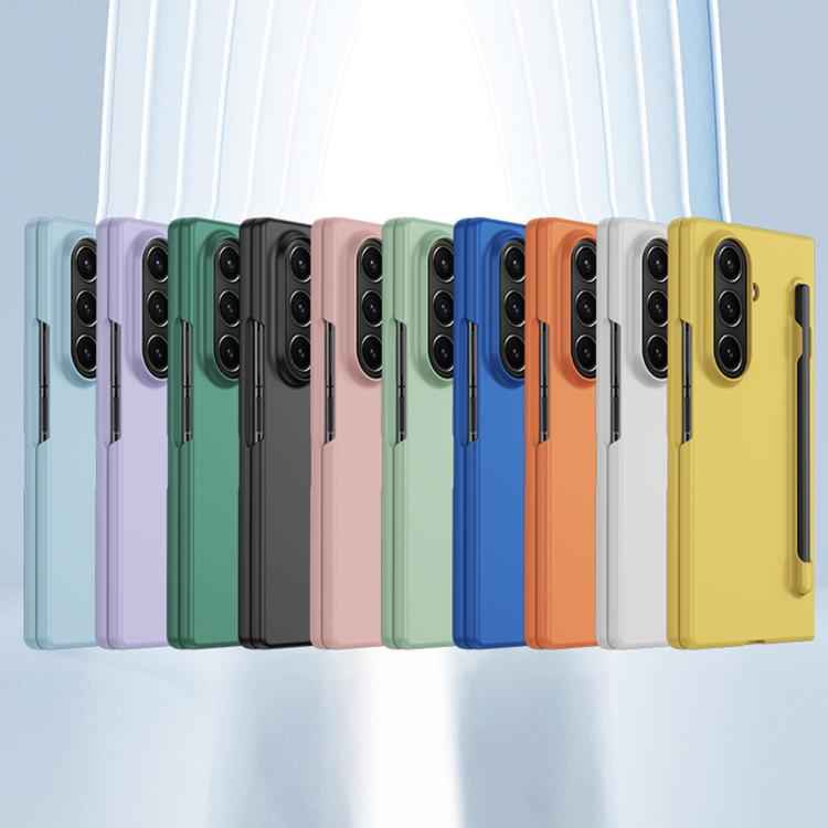 Integrated Skin Feel PC Phone Case with Pen / Pen Box, For Samsung Galaxy Z Fold7 5G