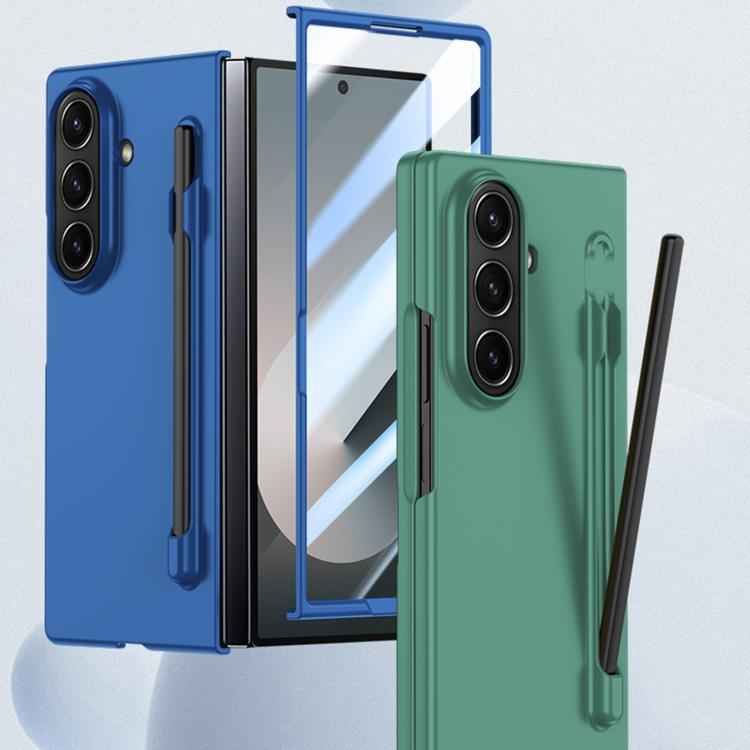 Integrated Skin Feel PC Phone Case with Pen / Pen Box, For Samsung Galaxy Z Fold7 5G
