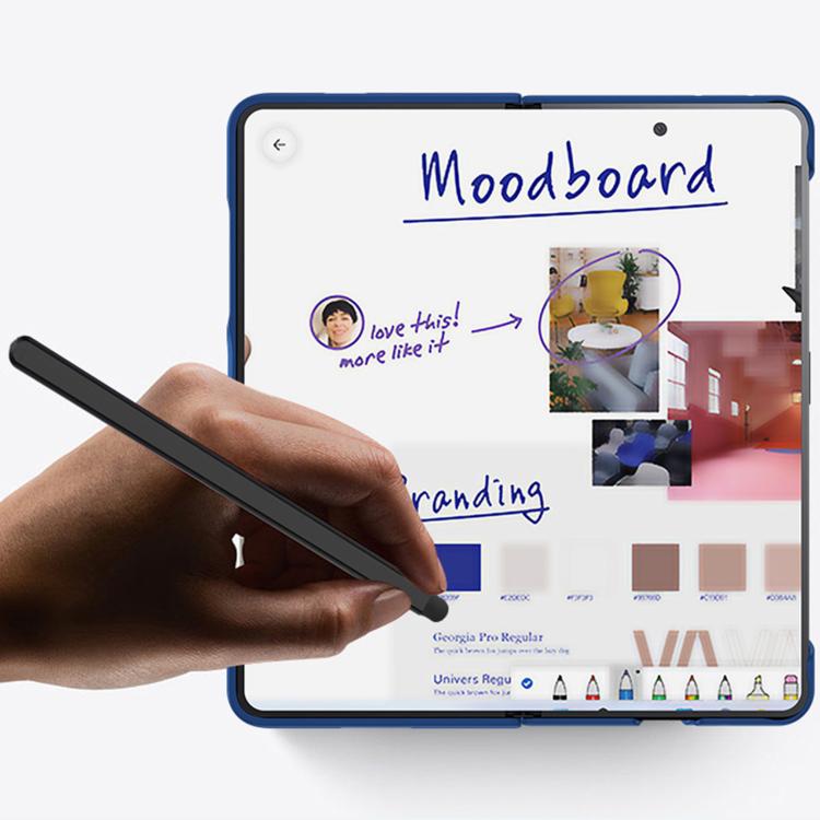 Integrated Skin Feel PC Phone Case with Pen / Pen Box, For Samsung Galaxy Z Fold7 5G