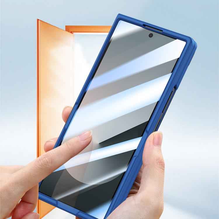 Integrated Skin Feel PC Phone Case with Pen / Pen Box, For Samsung Galaxy Z Fold7 5G