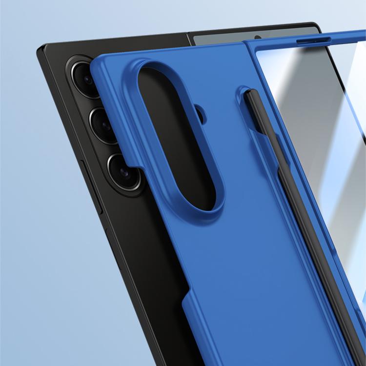 Integrated Skin Feel PC Phone Case with Pen / Pen Box, For Samsung Galaxy Z Fold7 5G