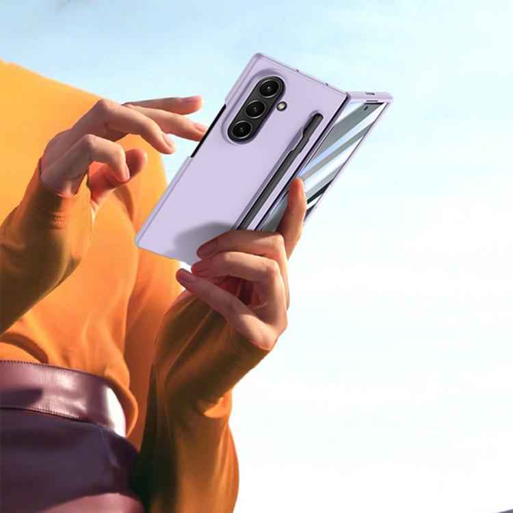 Integrated Skin Feel PC Phone Case with Pen / Pen Box, For Samsung Galaxy Z Fold7 5G