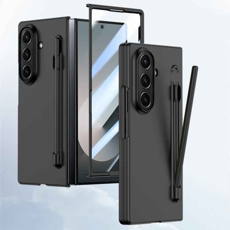Integrated Skin Feel PC Phone Case with Pen / Pen Box, For Samsung Galaxy Z Fold7 5G