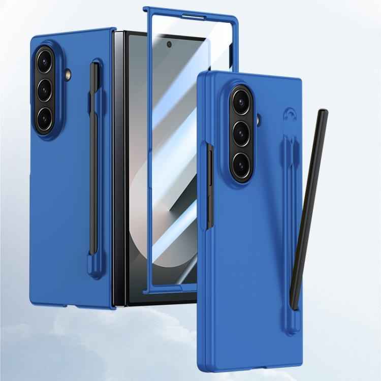 Integrated Skin Feel PC Phone Case with Pen / Pen Box, For Samsung Galaxy Z Fold7 5G