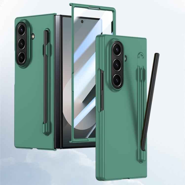 Integrated Skin Feel PC Phone Case with Pen / Pen Box, For Samsung Galaxy Z Fold7 5G