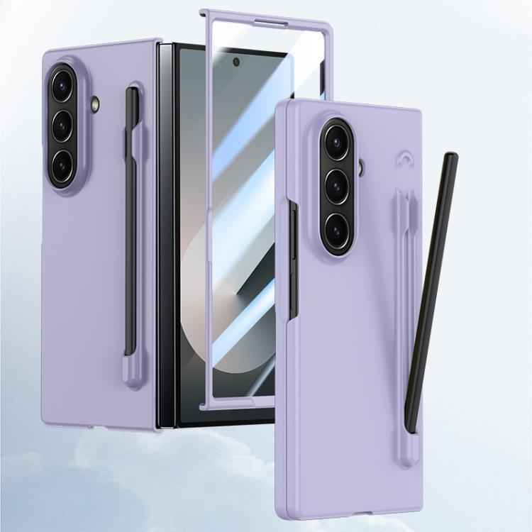 Integrated Skin Feel PC Phone Case with Pen / Pen Box, For Samsung Galaxy Z Fold7 5G