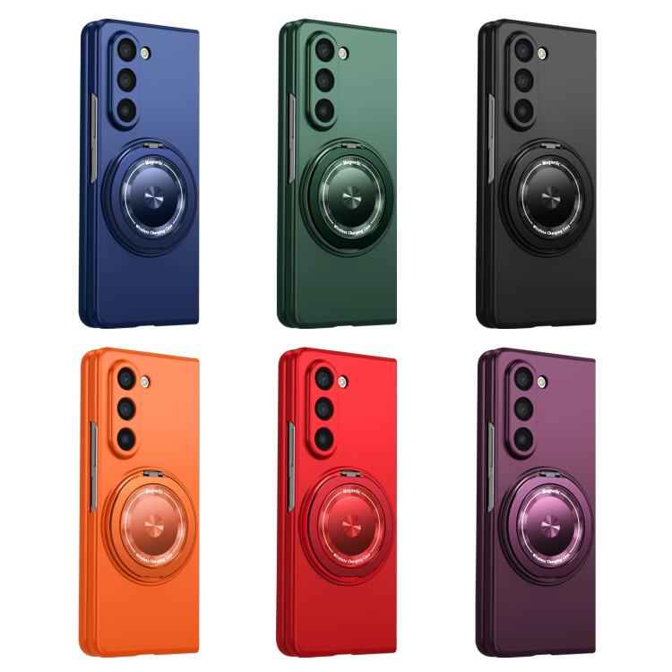 Kalebol MagSafe Rotation Holder PC Phone Case, For Samsung Galaxy Z Fold7, For Samsung Galaxy Z Fold6, For Samsung Galaxy Z Fold5