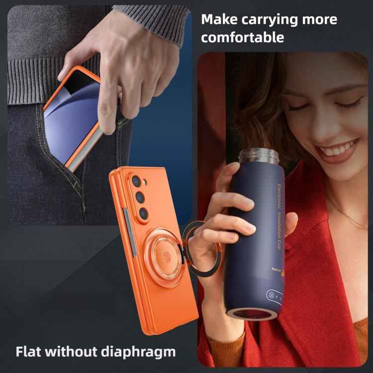 Kalebol MagSafe Rotation Holder PC Phone Case, For Samsung Galaxy Z Fold7, For Samsung Galaxy Z Fold6, For Samsung Galaxy Z Fold5