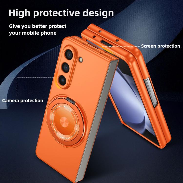 Kalebol MagSafe Rotation Holder PC Phone Case, For Samsung Galaxy Z Fold7, For Samsung Galaxy Z Fold6, For Samsung Galaxy Z Fold5