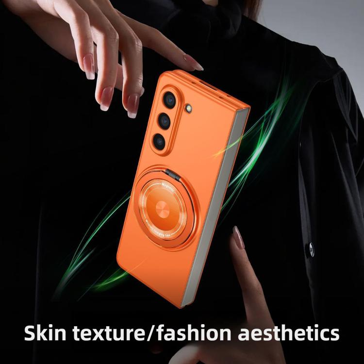 Kalebol MagSafe Rotation Holder PC Phone Case, For Samsung Galaxy Z Fold7, For Samsung Galaxy Z Fold6, For Samsung Galaxy Z Fold5