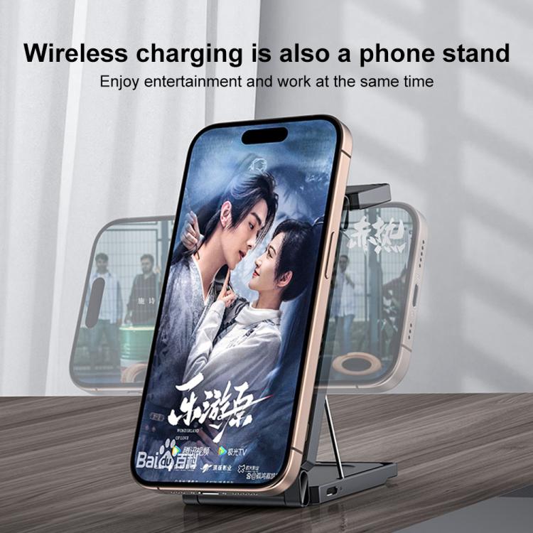 Yesido DS25 3-in-1 Foldable Magnetic Wireless Charging Station
