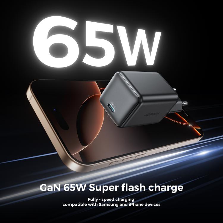 JOYROOM TCG18 65W GaN USB-C / Type-C Port Mini Charger