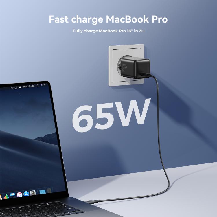 JOYROOM TCG18 65W GaN USB-C / Type-C Port Mini Charger