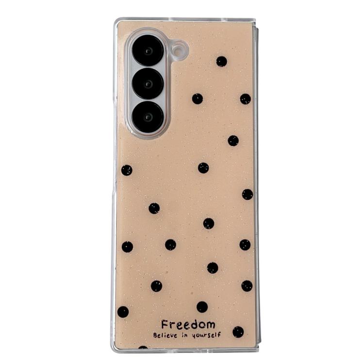 Glitter Powder Dots Pattern Phone Case