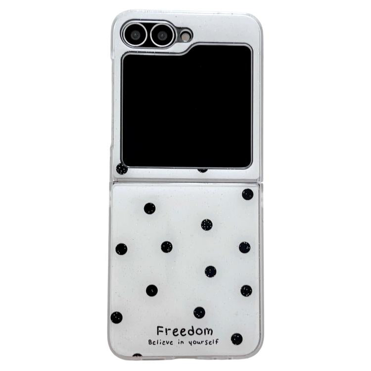 Glitter Powder Dots Pattern Phone Case
