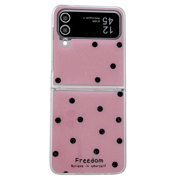 Glitter Powder Dots Pattern Phone Case