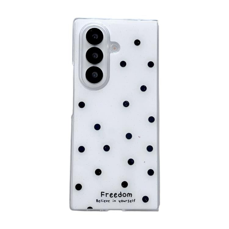 Glitter Powder Dots Pattern Phone Case