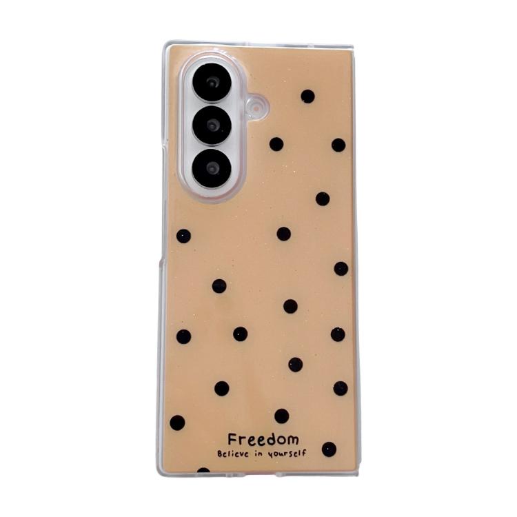 Glitter Powder Dots Pattern Phone Case