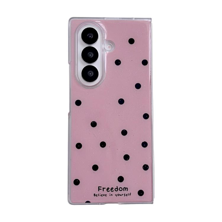 Glitter Powder Dots Pattern Phone Case