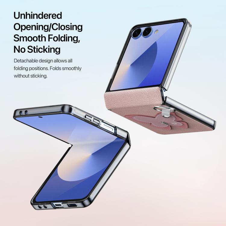 DUX DUCIS LUVY Series Folding Phone Case with Finger Ring Buckle