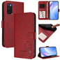 Litter Panda Embossing RFID Leather Phone Case with Lanyard, For Samsung Galaxy S25 Ultra 5G, For Samsung Galaxy S24 FE 5G, For Samsung Galaxy S24 Ultra 5G, For Samsung Galaxy S23 FE 5G, For Samsung Galaxy S23 Ultra 5G, For Samsung Galaxy S23+ 5G      ...