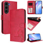 Litter Panda Embossing RFID Leather Phone Case with Lanyard, For Samsung Galaxy S25 Ultra 5G, For Samsung Galaxy S24 FE 5G, For Samsung Galaxy S24 Ultra 5G, For Samsung Galaxy S23 FE 5G, For Samsung Galaxy S23 Ultra 5G, For Samsung Galaxy S23+ 5G      ...