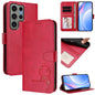Litter Panda Embossing RFID Leather Phone Case with Lanyard, For Samsung Galaxy S25 Ultra 5G, For Samsung Galaxy S24 FE 5G, For Samsung Galaxy S24 Ultra 5G, For Samsung Galaxy S23 FE 5G, For Samsung Galaxy S23 Ultra 5G, For Samsung Galaxy S23+ 5G      ...
