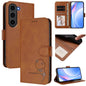 Litter Panda Embossing RFID Leather Phone Case with Lanyard, For Samsung Galaxy S25 Ultra 5G, For Samsung Galaxy S24 FE 5G, For Samsung Galaxy S24 Ultra 5G, For Samsung Galaxy S23 FE 5G, For Samsung Galaxy S23 Ultra 5G, For Samsung Galaxy S23+ 5G      ...