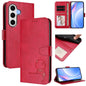 Litter Panda Embossing RFID Leather Phone Case with Lanyard, For Samsung Galaxy S25 Ultra 5G, For Samsung Galaxy S24 FE 5G, For Samsung Galaxy S24 Ultra 5G, For Samsung Galaxy S23 FE 5G, For Samsung Galaxy S23 Ultra 5G, For Samsung Galaxy S23+ 5G      ...