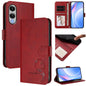 Litter Panda Embossing RFID Leather Phone Case with Lanyard, For Galaxy S26 FE 5G, For Samsung Galaxy S26+ 5G, For Samsung Galaxy S26 Edge 5G, For Samsung Galaxy S26 Ultra 5G, For Samsung Galaxy S26 5G, For Samsung Galaxy S25 Edge 5G                   ...