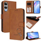 Litter Panda Embossing RFID Leather Phone Case with Lanyard, For Galaxy S26 FE 5G, For Samsung Galaxy S26+ 5G, For Samsung Galaxy S26 Edge 5G, For Samsung Galaxy S26 Ultra 5G, For Samsung Galaxy S26 5G, For Samsung Galaxy S25 Edge 5G                   ...