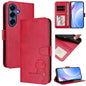 Litter Panda Embossing RFID Leather Phone Case with Lanyard, For Galaxy S26 FE 5G, For Samsung Galaxy S26+ 5G, For Samsung Galaxy S26 Edge 5G, For Samsung Galaxy S26 Ultra 5G, For Samsung Galaxy S26 5G, For Samsung Galaxy S25 Edge 5G                   ...