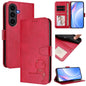 Litter Panda Embossing RFID Leather Phone Case with Lanyard, For Galaxy S26 FE 5G, For Samsung Galaxy S26+ 5G, For Samsung Galaxy S26 Edge 5G, For Samsung Galaxy S26 Ultra 5G, For Samsung Galaxy S26 5G, For Samsung Galaxy S25 Edge 5G                   ...