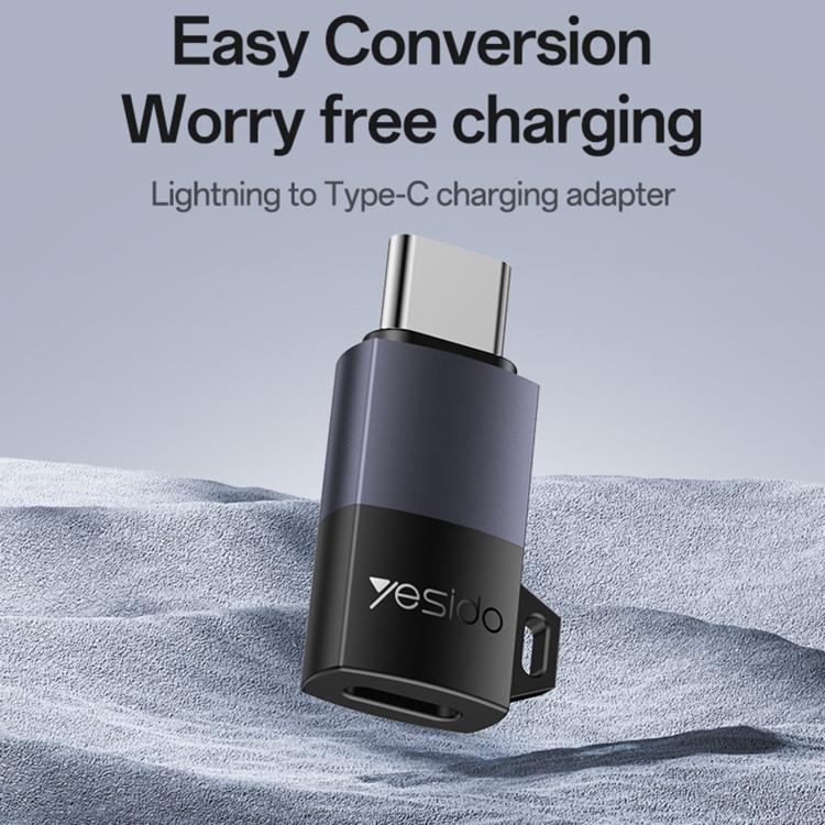 Yesido GS28 8 Pin Female to Type-C Male 60W Charging Adapter
