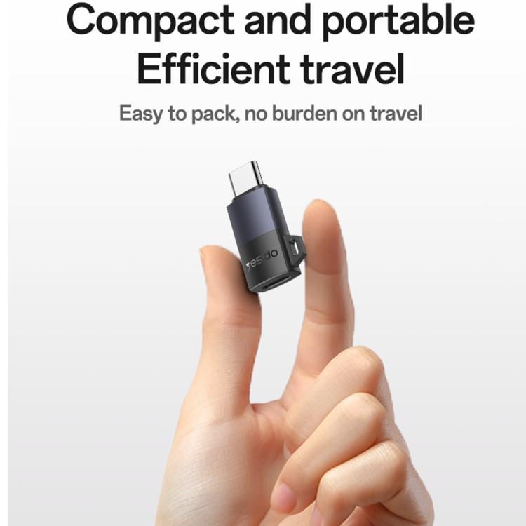 Yesido GS28 8 Pin Female to Type-C Male 60W Charging Adapter