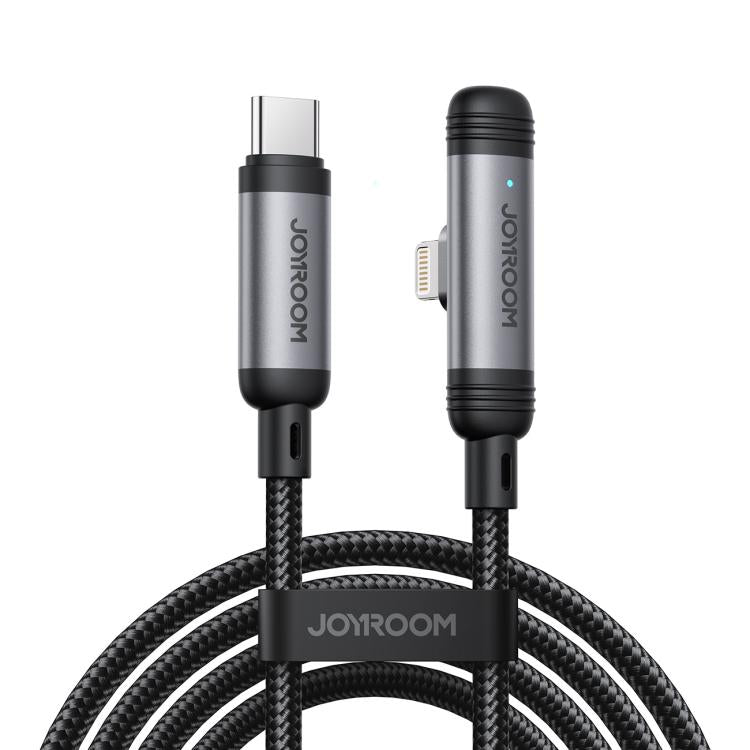 JOYROOM S-A56 EnjoyX Series 30W Type-C to 8 Pin 90 Degree Fast Charging Data Cable