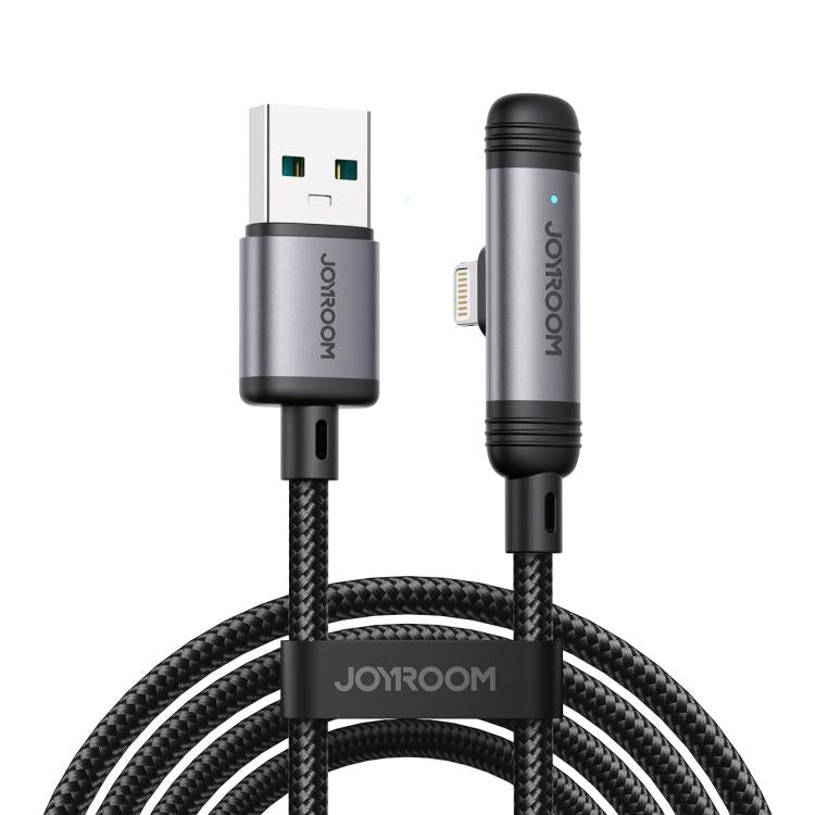 JOYROOM S-A56 EnjoyX Series 3A USB to 8 Pin 90 Degree Fast Charging Data Cable