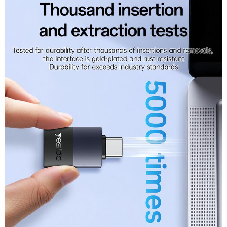 Yesido GS31 USB 3.0 Female to Type-C Male 18W Charging Adapter