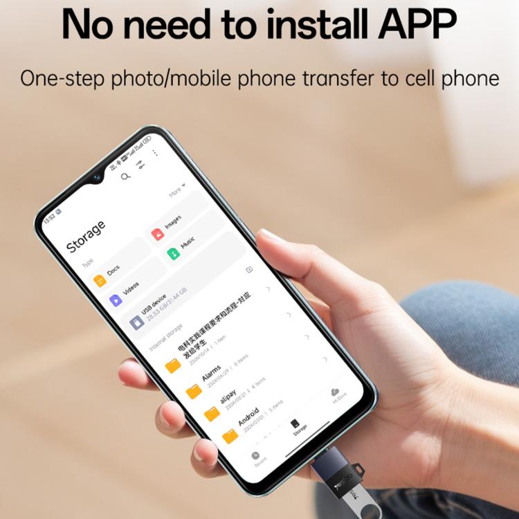 Yesido GS33 USB 2.0 Female to Micro USB Male 480Mbps Charging Adapter