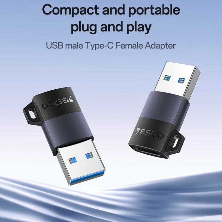 Yesido GS34 Type-C Female to USB 2.0 Male 480Mbps Charging Adapter