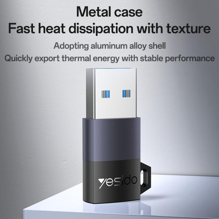 Yesido GS34 Type-C Female to USB 2.0 Male 480Mbps Charging Adapter