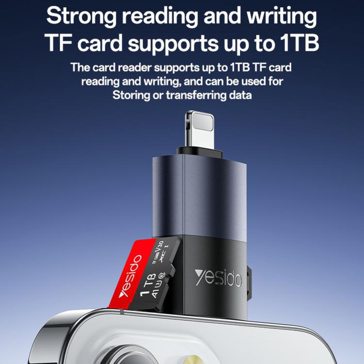 Yesido GS38 8 Pin TF Card Reader