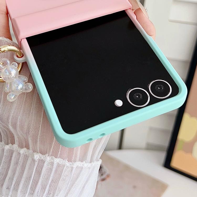 Integrated Hinge Side Buckle MagSafe Skin Feel PC Phone Case with Strap