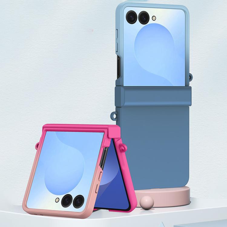 Integrated Hinge Side Buckle PC Phone Case