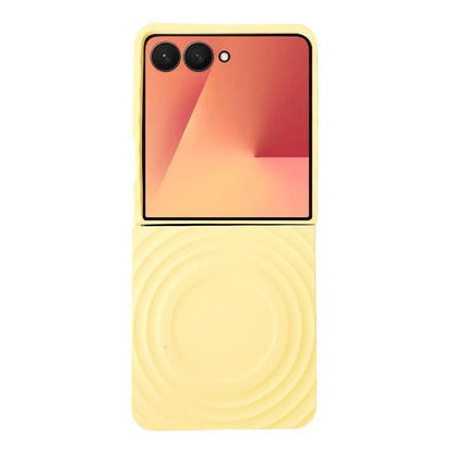 Wave Texture MagSafe Skin Feel PC Phone Case, For Samsung Galaxy Z Flip7 FE /6 /5, For Samsung Galaxy Z Flip7 5G