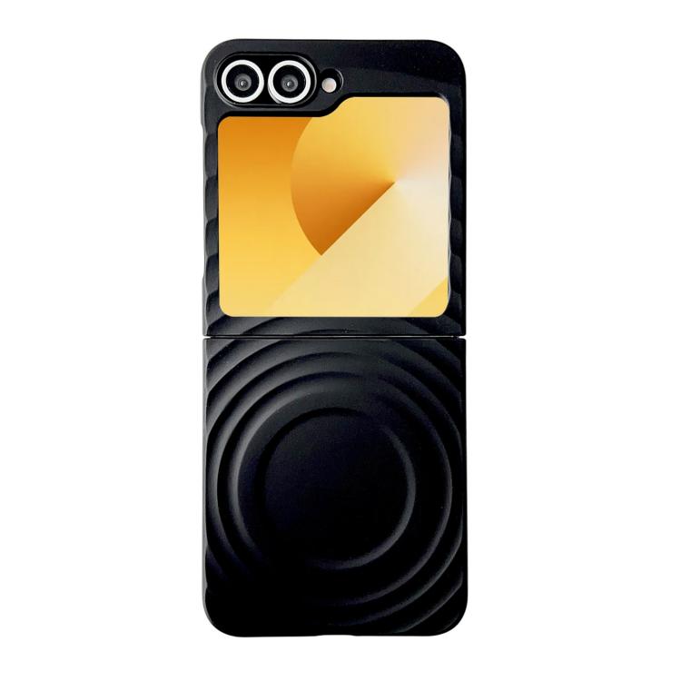 Wave Texture MagSafe Skin Feel PC Phone Case, For Samsung Galaxy Z Flip7 FE /6 /5, For Samsung Galaxy Z Flip7 5G