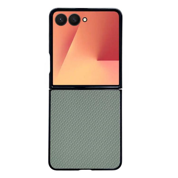 Weave Texture PU Hybrid PC Phone Case